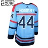 Dresovi Winnipeg Jets Josh Morrissey Anniversary Adidas 2023-24 Plava Authentic - Dječji Dresovi Winnipeg Jets Josh Morrissey Anniversary Adidas 2023-24 Plava Authentic - Dječji